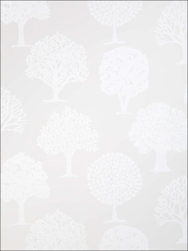 Russell Square Pearl on White Wallpaper T35106 by Thibaut Wallpaper for sale at Wallpapers To Go