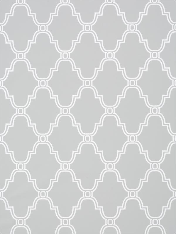 Stanbury Trellis Grey Wallpaper T35121 by Thibaut Wallpaper for sale at Wallpapers To Go