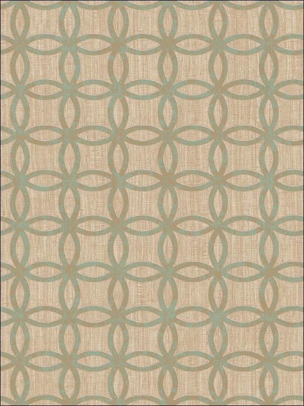 Circles Wallpaper LE20504 by Seabrook Wallpaper for sale at Wallpapers To Go