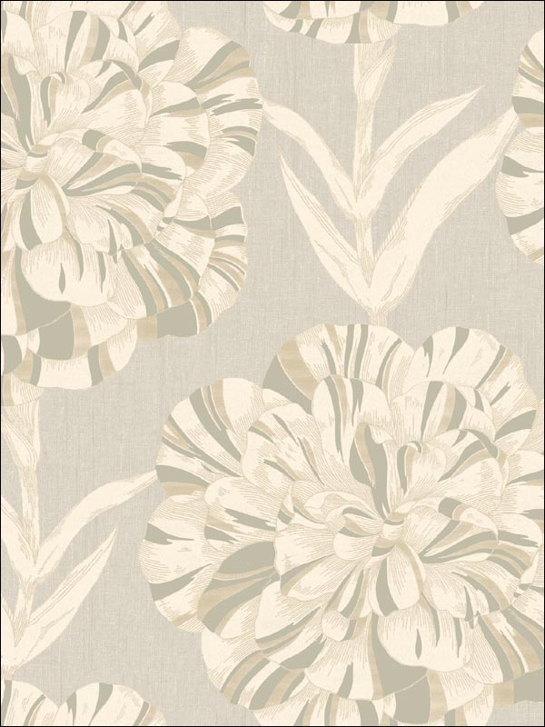 Floral Wallpaper LE21208 by Seabrook Wallpaper for sale at Wallpapers To Go
