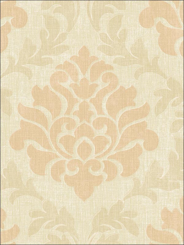 Damask Wallpaper GL30301 by Seabrook Wallpaper for sale at Wallpapers To Go
