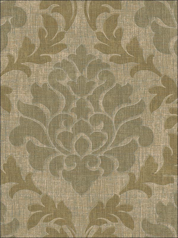 Damask Wallpaper GL30306 by Seabrook Wallpaper for sale at Wallpapers To Go