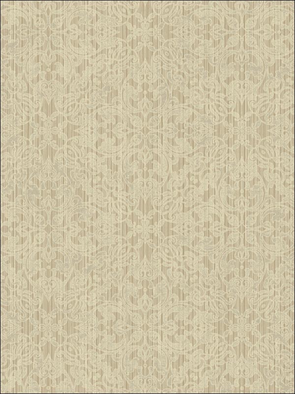 Damask Wallpaper GL31105 by Seabrook Wallpaper for sale at Wallpapers To Go