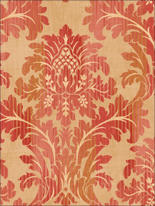 Colter Damask Wallpaper AE31101 by Seabrook Wallpaper