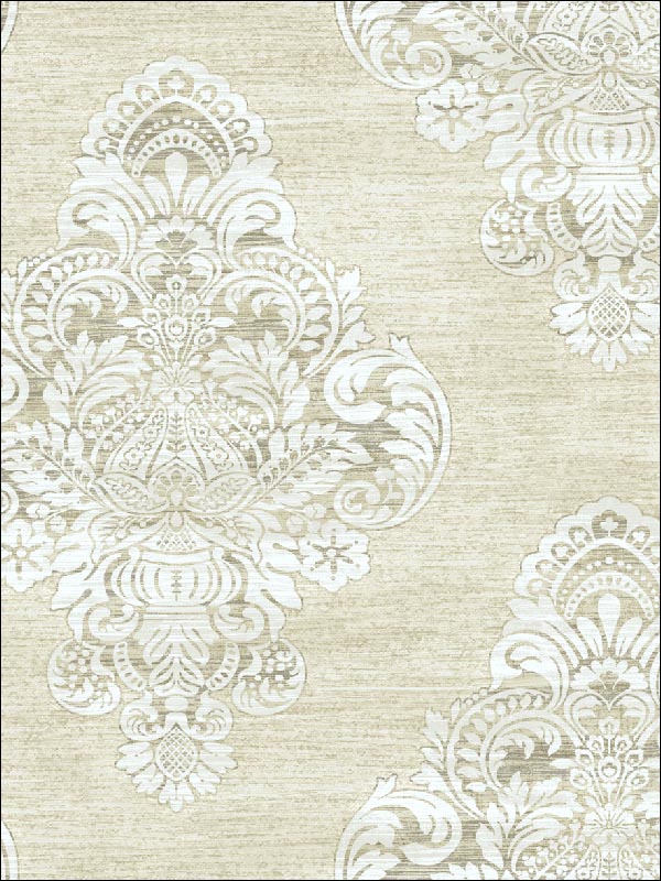 Zick Zack Damask Wallpaper SG40306 by Pelican Prints Wallpaper for sale at Wallpapers To Go