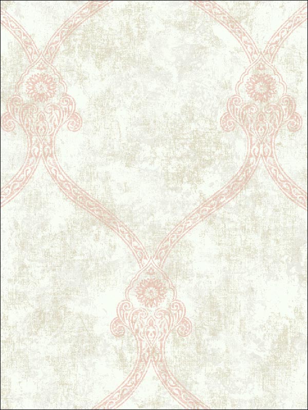 Persian Ogee Wallpaper FN31001 by Pelican Prints Wallpaper for sale at Wallpapers To Go
