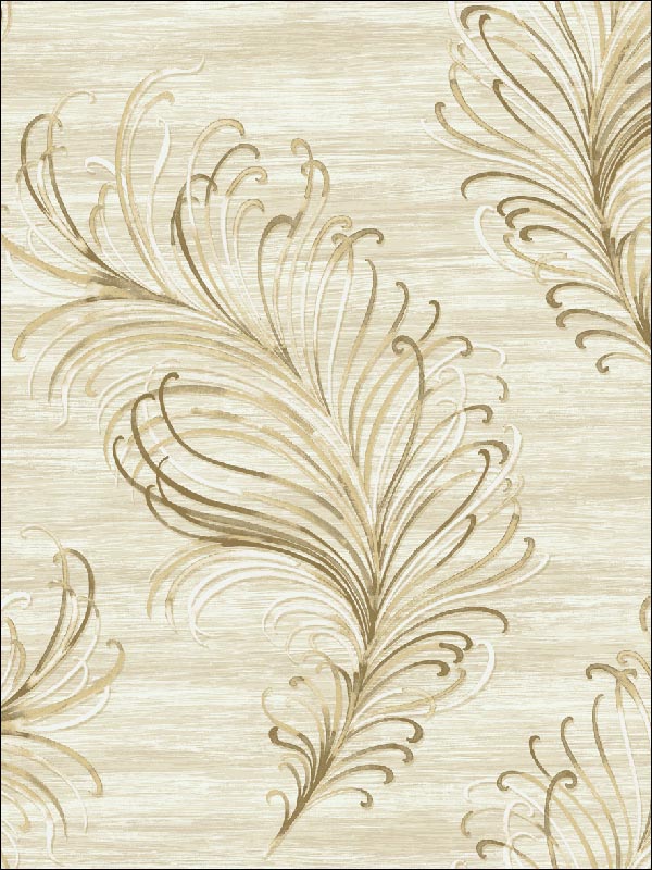Feathers Wallpaper FN31205 by Pelican Prints Wallpaper for sale at Wallpapers To Go