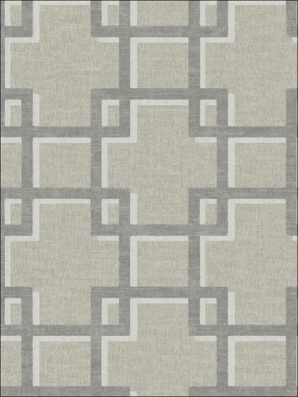 Interlocking Squares Wallpaper MO21500 by Pelican Prints Wallpaper for sale at Wallpapers To Go