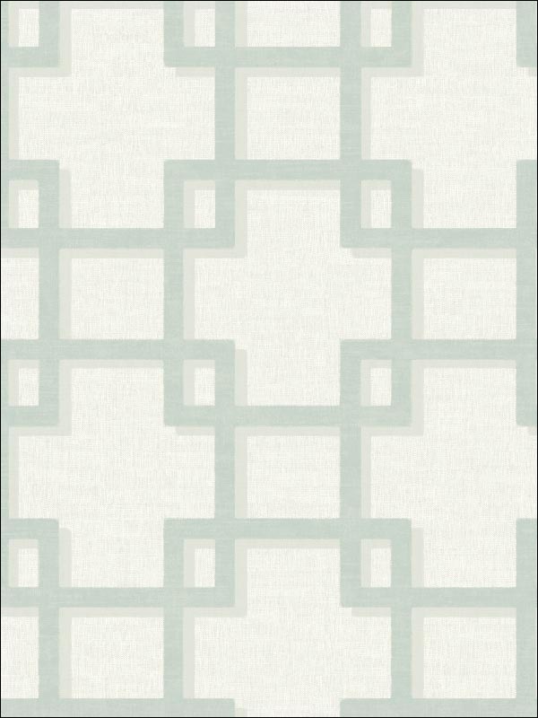 Interlocking Squares Wallpaper MO21504 by Pelican Prints Wallpaper for sale at Wallpapers To Go