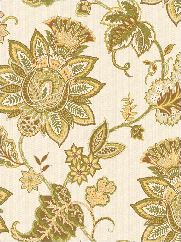 Jacobean Wallpaper GO40204 by Seabrook Wallpaper for sale at Wallpapers To Go