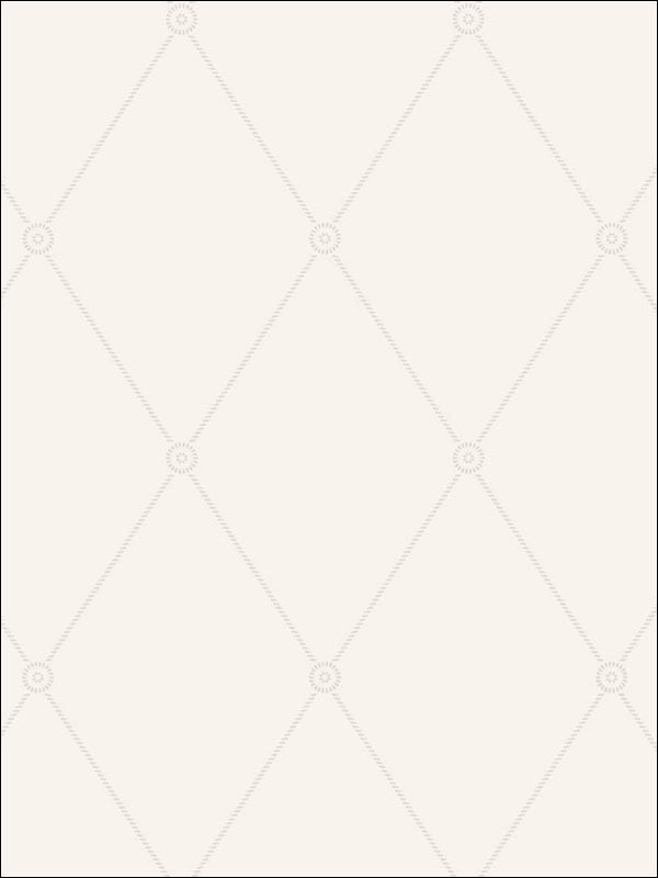 Large Georgian Rope Trellis Ivory Wallpaper 10013060 by Cole and Son Wallpaper for sale at Wallpapers To Go