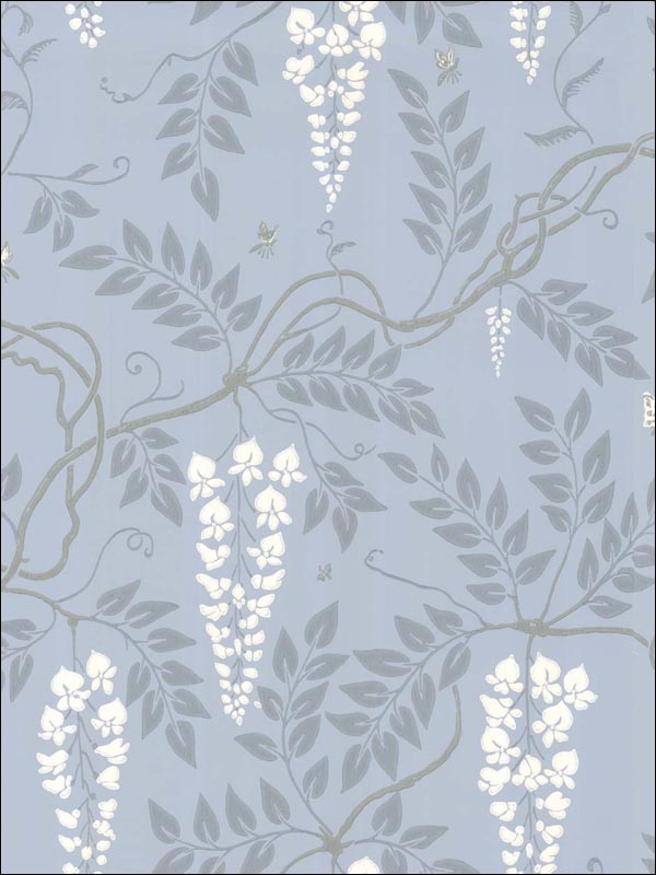 Egerton Blue Wallpaper 1009043 by Cole and Son Wallpaper for sale at Wallpapers To Go