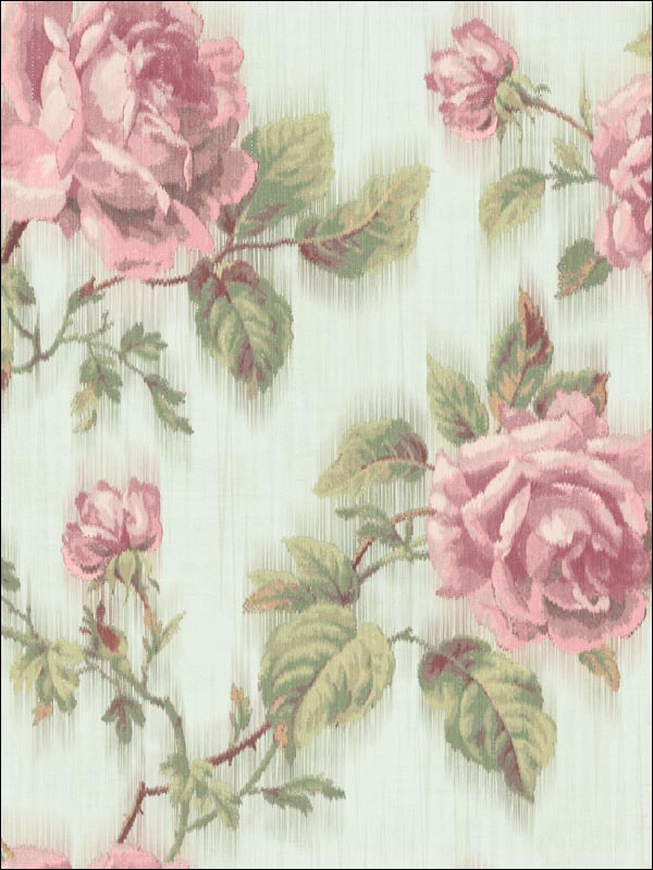 Roses Wallpaper NF50502 by Seabrook Wallpaper for sale at Wallpapers To Go