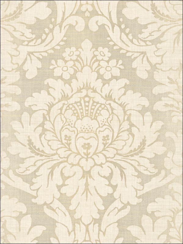 Damask Wallpaper DF30403 by Seabrook Wallpaper for sale at Wallpapers To Go