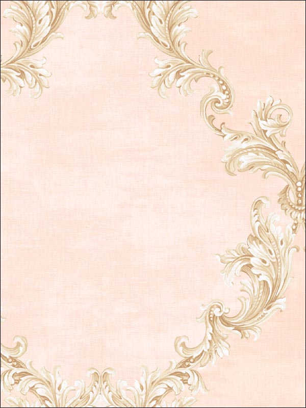 Leaf Scroll Trellis Wallpaper DF31003 by Seabrook Wallpaper for sale at Wallpapers To Go