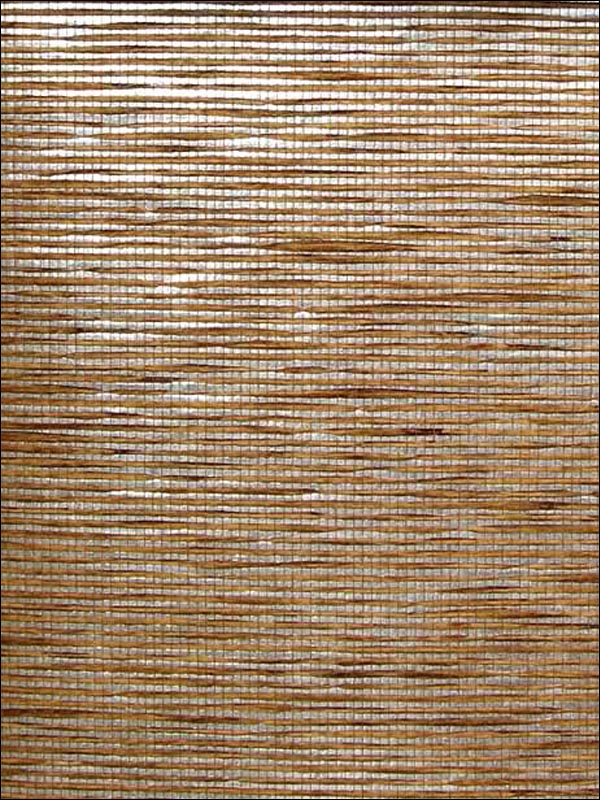 Paperweave Brown Striped on Silver Wallpaper WND210 by Astek Wallpaper for sale at Wallpapers To Go
