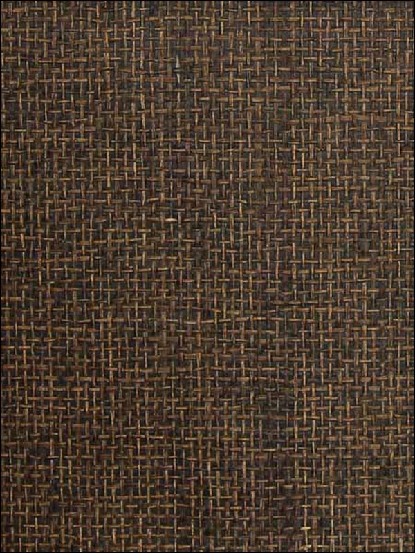 Paperweave Brown and Black on Black Wallpaper WND214 by Astek Wallpaper for sale at Wallpapers To Go