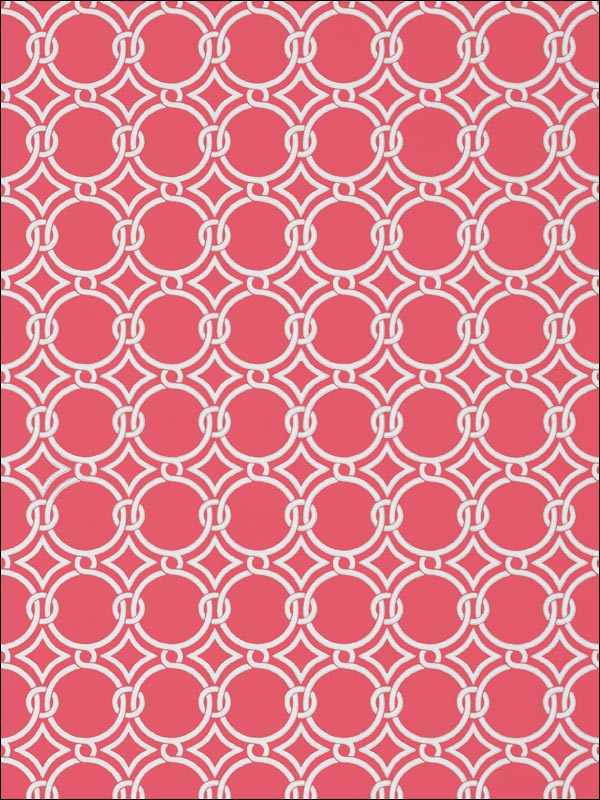 Gilon Raspberry Wallpaper T11017 by Thibaut Wallpaper for sale at Wallpapers To Go