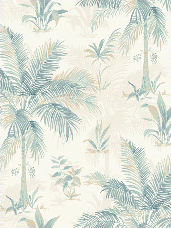 Palm Trees Wallpaper BL40002 by Pelican Prints Wallpaper for sale at Wallpapers To Go