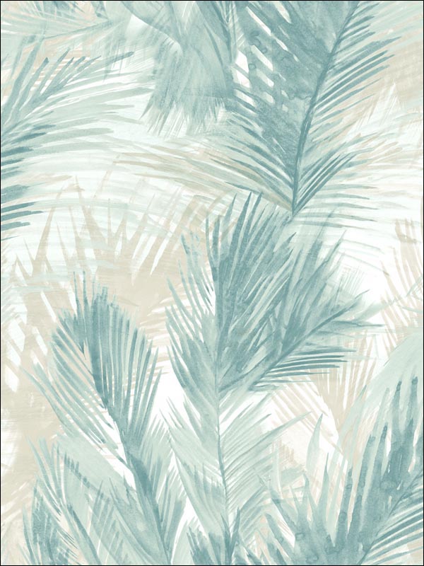Palm Leaves Wallpaper BL40102 by Pelican Prints Wallpaper for sale at Wallpapers To Go