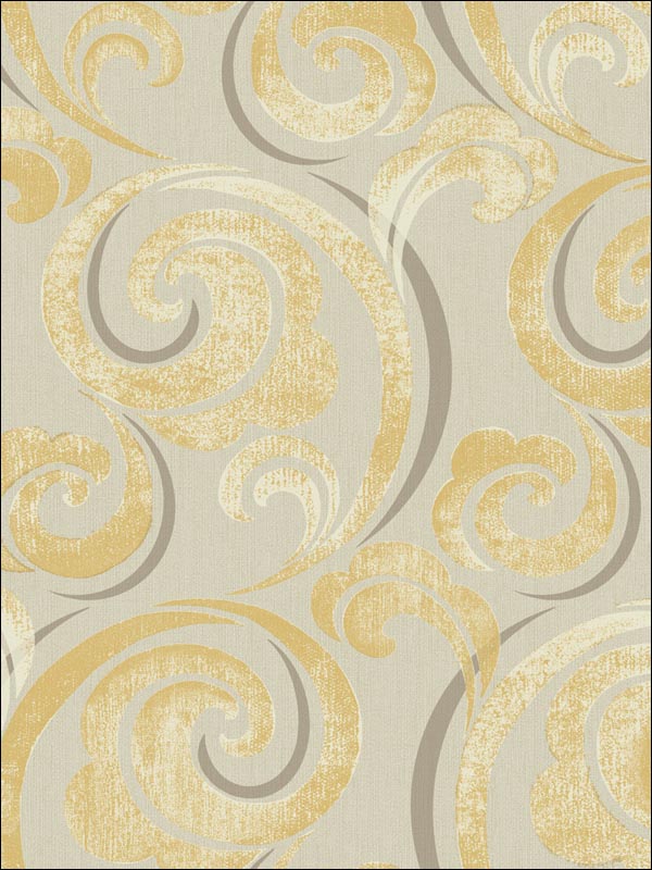 Swirls Wallpaper GA30203 by Collins and Company Wallpaper for sale at Wallpapers To Go