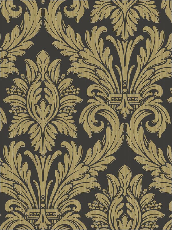 Damask Wallpaper GA31600 by Collins and Company Wallpaper for sale at Wallpapers To Go