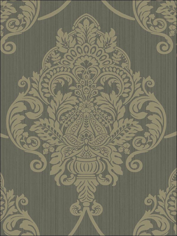 Damask Wallpaper GA31806 by Collins and Company Wallpaper for sale at Wallpapers To Go