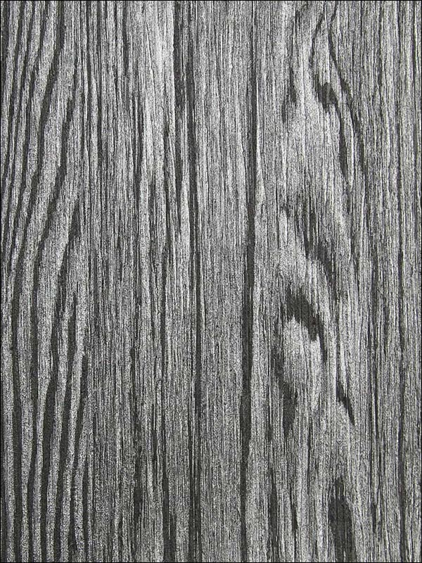 Dark Grey and Silver Textured Wood Grain Wallpaper MI622 by Astek Wallpaper for sale at Wallpapers To Go