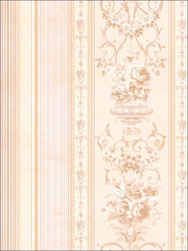 Fiona Stripe Wallpaper CM11201 by Seabrook Wallpaper for sale at Wallpapers To Go