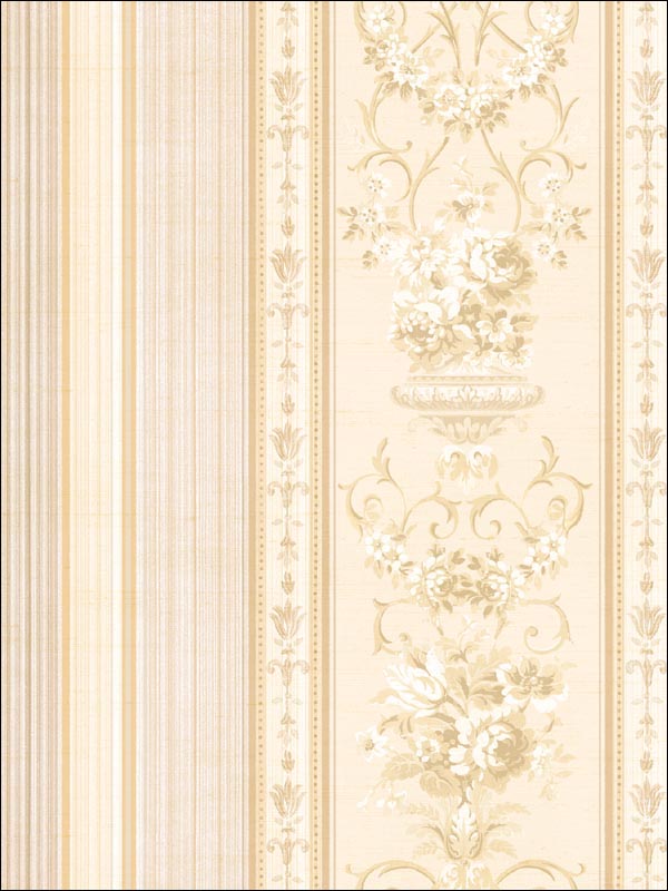 Fiona Stripe Wallpaper CM11205 by Seabrook Wallpaper for sale at Wallpapers To Go