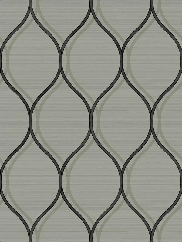 Ogee Trellis Wallpaper DL31500 by Hemisphere Wallpaper for sale at Wallpapers To Go