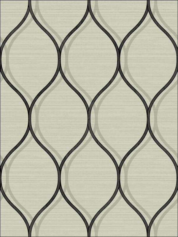 Ogee Trellis Wallpaper DL31506 by Hemisphere Wallpaper for sale at Wallpapers To Go
