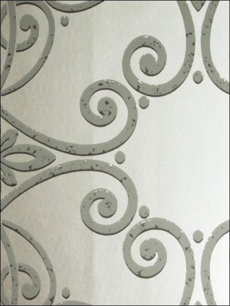 Scroll Design Wallpaper 342023 by Kenneth James Wallpaper for sale at Wallpapers To Go