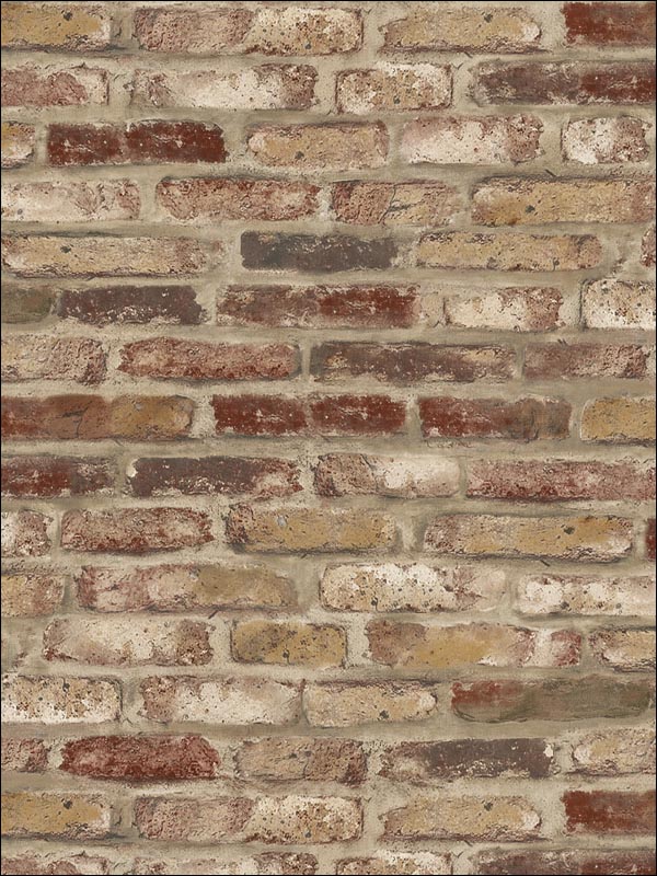 Brick Wallpaper TD30205 by Pelican Prints Wallpaper for sale at Wallpapers To Go