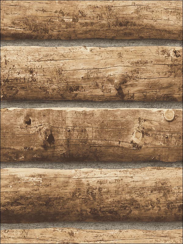 Logs Log Cabins Wallpaper TD32205 by Pelican Prints Wallpaper for sale at Wallpapers To Go