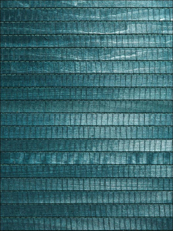 Kando Teal Grasscloth Wallpaper 269354732 by Kenneth James Wallpaper for sale at Wallpapers To Go