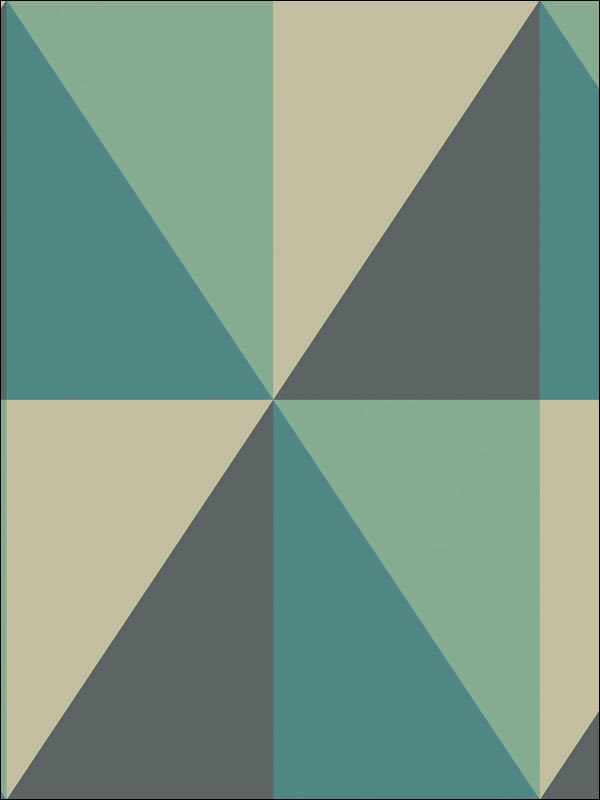 Apex Grand Teal Wallpaper 10510045 by Cole and Son Wallpaper for sale at Wallpapers To Go