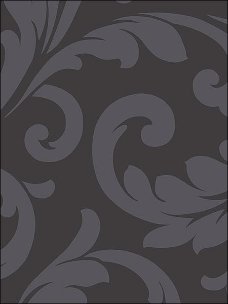 Scroll Design Wallpaper VG26236P by Norwall Wallpaper for sale at Wallpapers To Go