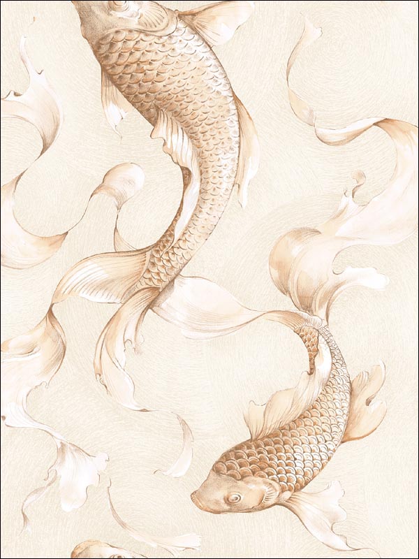 Fish Wallpaper AI40607 by Seabrook Wallpaper for sale at Wallpapers To Go