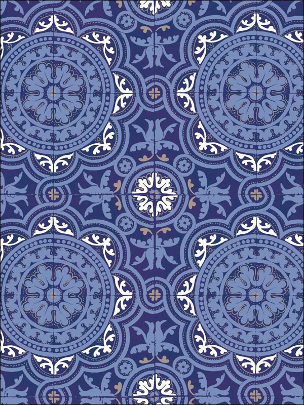 Piccadilly Blue Wallpaper 948044 by Cole and Son Wallpaper for sale at Wallpapers To Go