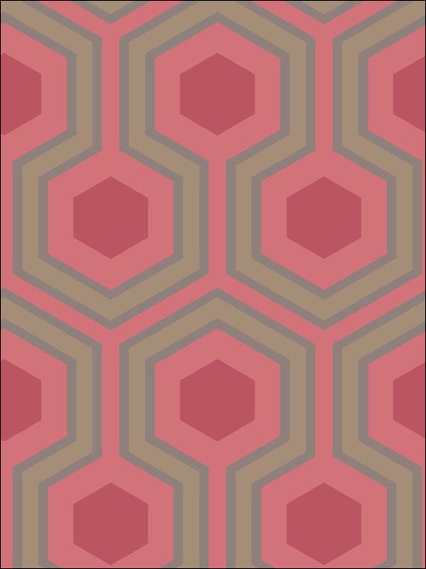 Hicks Grand Red Wallpaper 956038 by Cole and Son Wallpaper for sale at Wallpapers To Go