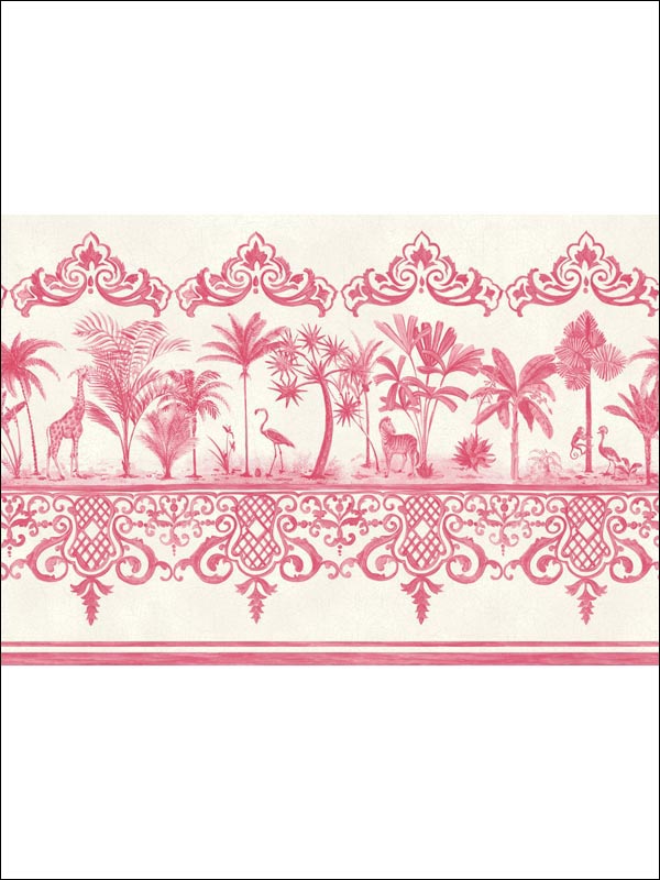 Rousseau Rose Pink Wallpaper 9910046 by Cole and Son Wallpaper for sale at Wallpapers To Go
