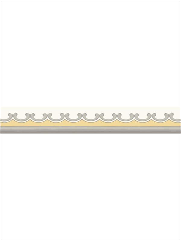 Broderie Yellow Border 9914056 by Cole and Son Wallpaper for sale at Wallpapers To Go