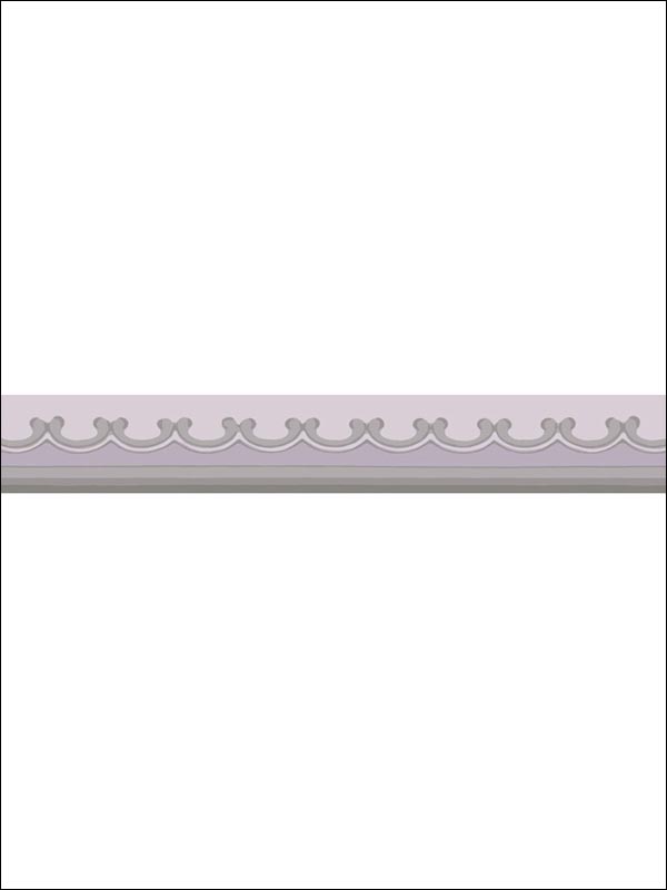 Broderie Lavender Border 9914057 by Cole and Son Wallpaper for sale at Wallpapers To Go