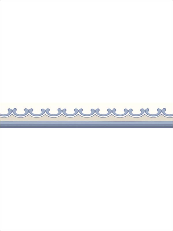 grown up corn Dialogue Broderie Blue Border 9914058 by Cole and Son Wallpaper