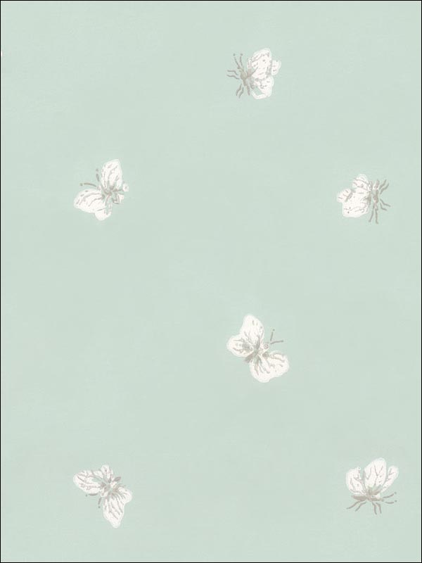 Peaseblossom Duck Egg Wallpaper 10310032 by Cole and Son Wallpaper for sale at Wallpapers To Go