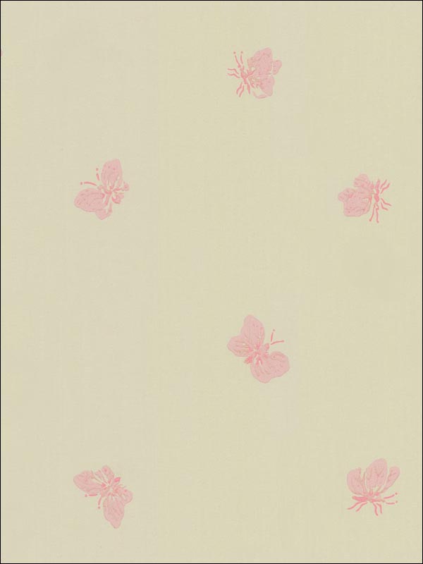 Peaseblossom Linen and Pink Wallpaper 10310036 by Cole and Son Wallpaper for sale at Wallpapers To Go
