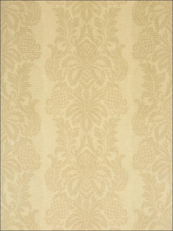 French Quarter Damask Beige Wallpaper T89109 by Thibaut Wallpaper for sale at Wallpapers To Go