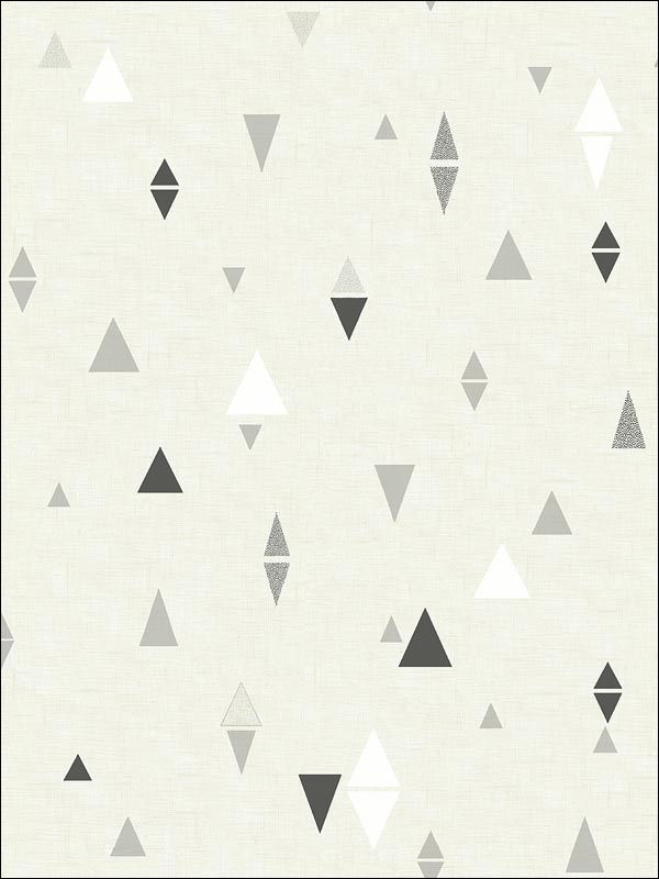 Triangles Metallics Wallpaper SD60200 by Pelican Prints Wallpaper for sale at Wallpapers To Go