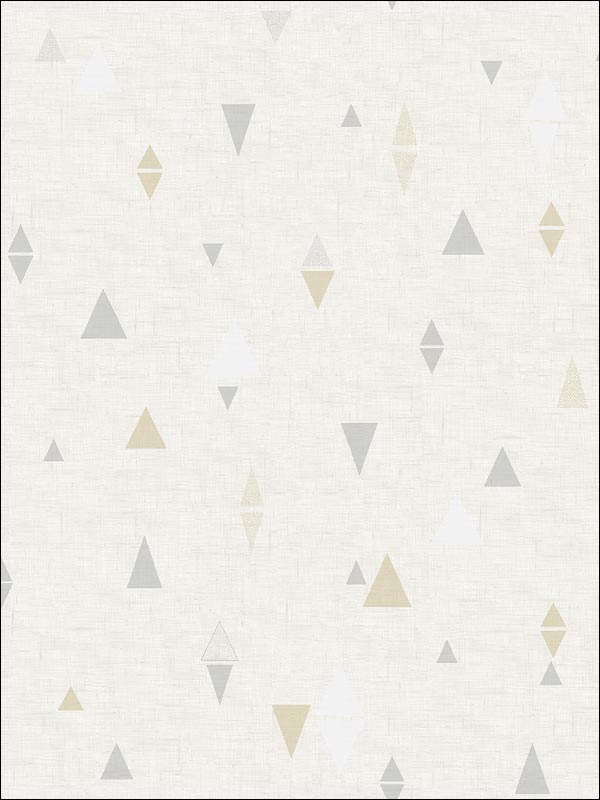 Triangles Metallics Wallpaper SD60205 by Pelican Prints Wallpaper for sale at Wallpapers To Go